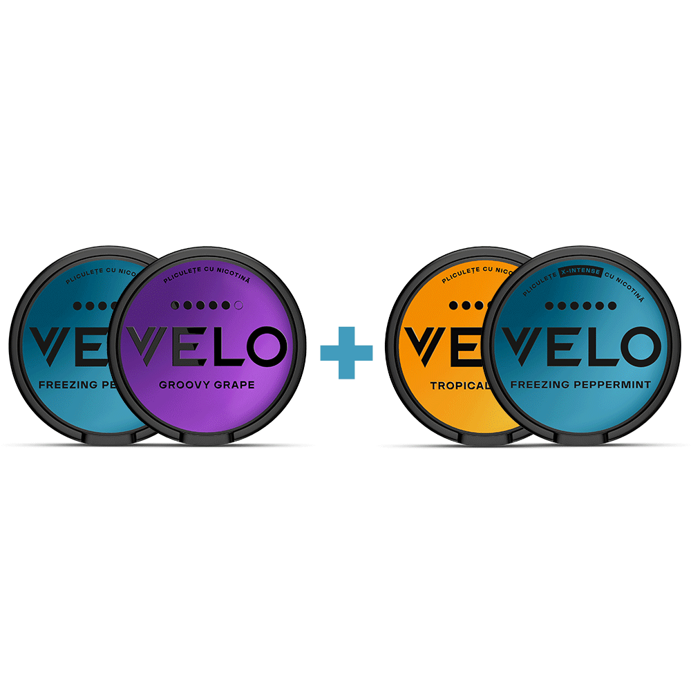 Oferta 4 cutii VELO la pret de 2 - 14/17mg